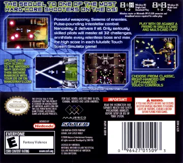 Nanostray 2 (USA) box cover back